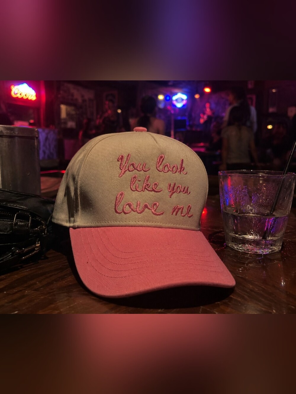 You Look Like You Love Me - Pink Vintage Trucker Hat